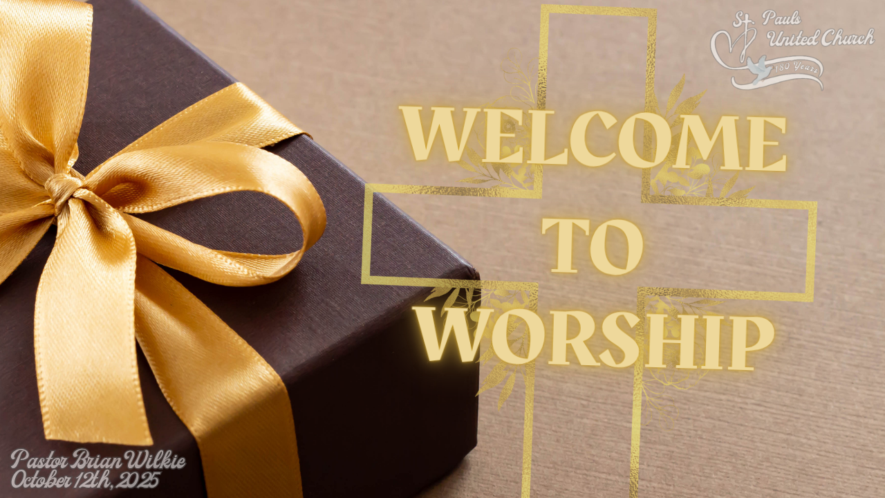 This Week's Worship Service!