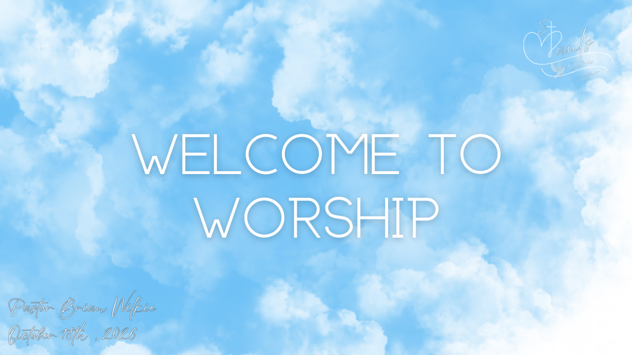 This Week's Service!